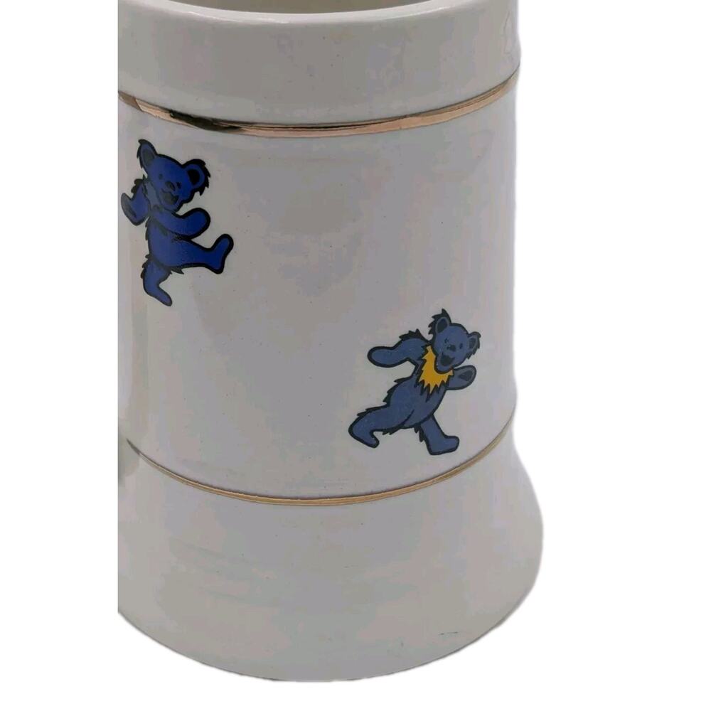 Grateful Dead Rainbow Dancing Bears Stein GDM Inc 1987 Official Merchandise - Picture 4 of 10